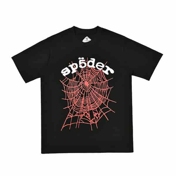 Sp5der Red Star Spider Web T-shirt AO50023106