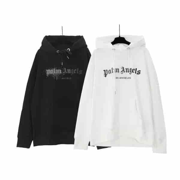 Palm Angels Versatile Trendy Letter Hoodie AA05010142