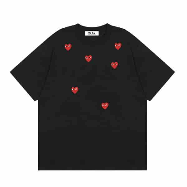 CDG PLAY Minimalist And Trendy Logo T-shirt AO50049026