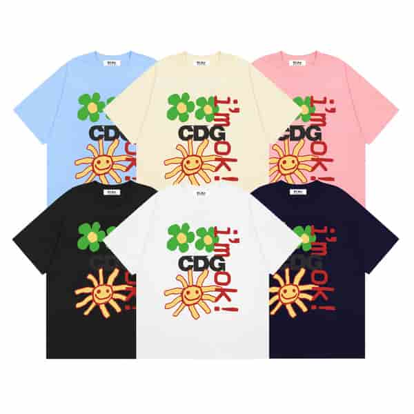 CDG PLAY Creative Graffiti Versatile T-shirt AO50049042