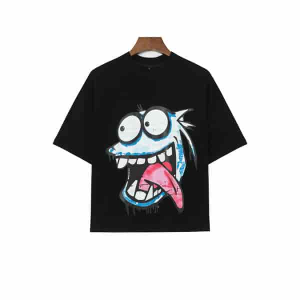 Billionaire Boys Club Graffiti Dog Printed T-shirt AO55116023