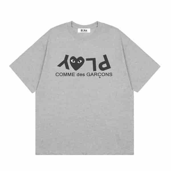 CDG PLAY Inverted Letter Trendy T-shirt AO50049021