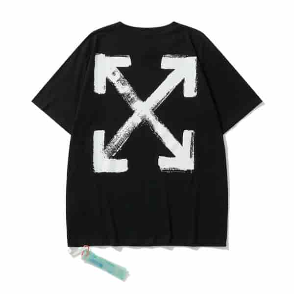 OFF-WHITE Simple and versatile letter T-shirt AO55021088