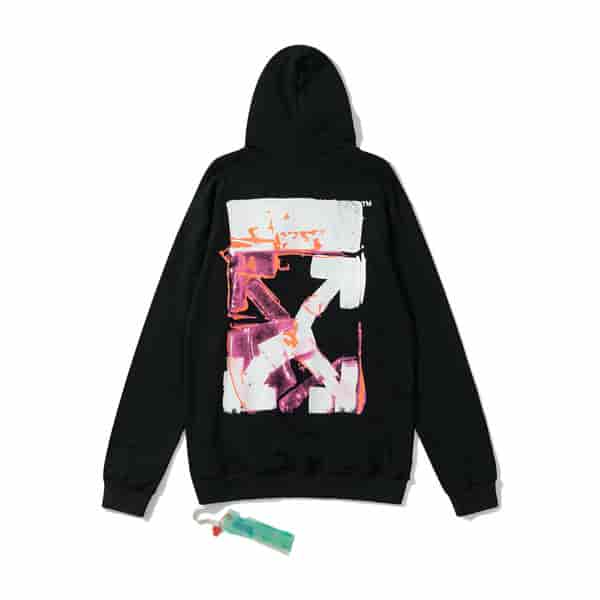OFF-WHITE Trendy graffiti versatile hoodie AO95021125