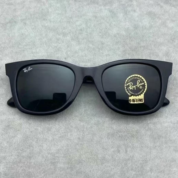 Ray-Ban Solid Color Thick Framed Sunglasses DO50139002