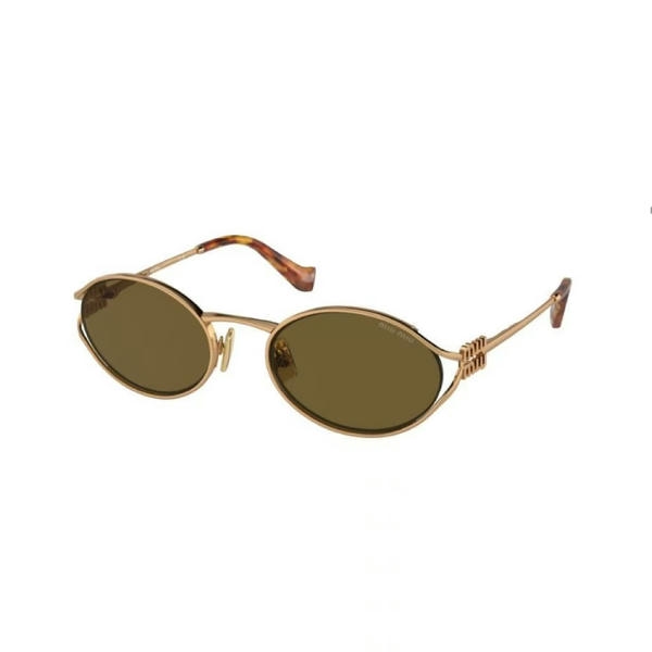 Miu Miu Retro Oval Frame Sunglasses DO55150006