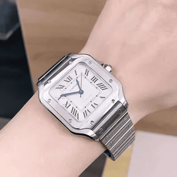 Cartier Mens Watch In Stainless Steel GC80002006