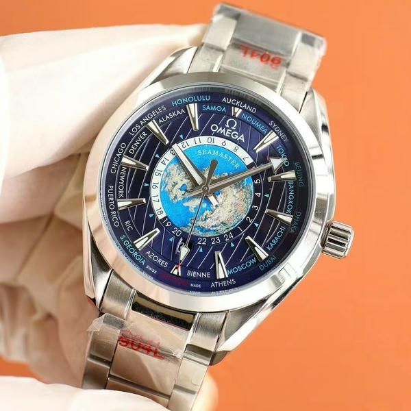 OMEGA - SEAMASTER - AQUA TERRA- WORLDTIMER GD40003010