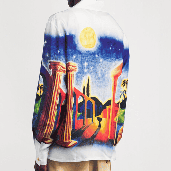 Casablanca Midnight Acropolis Shirt AO85046163