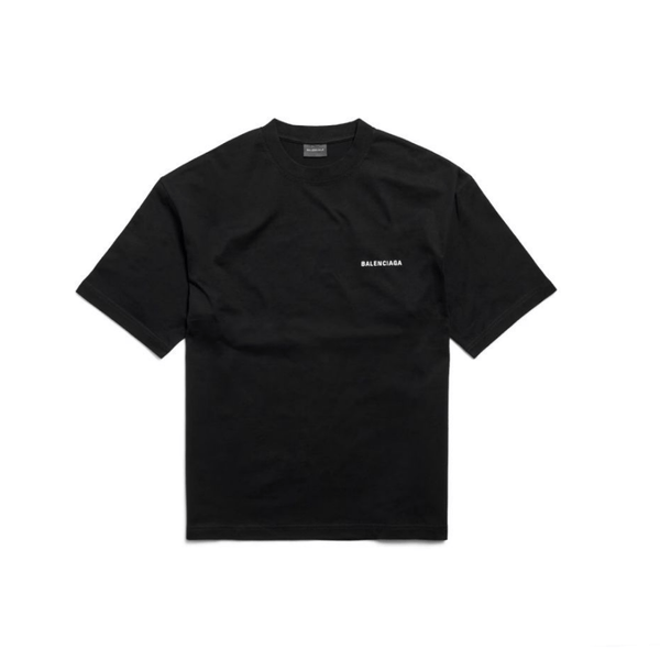 Balenciaga Round Neck Versatile T-shirt AO90037096