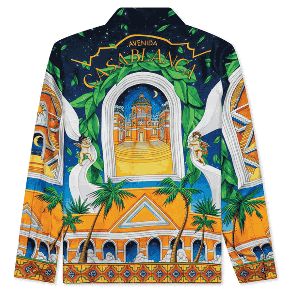 Casablanca Printed Long Sleeved T-shirt AA05046170