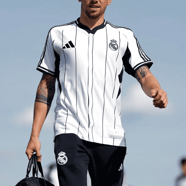 Adidas Striped Sports Short Sleeved Shirt AO68009025