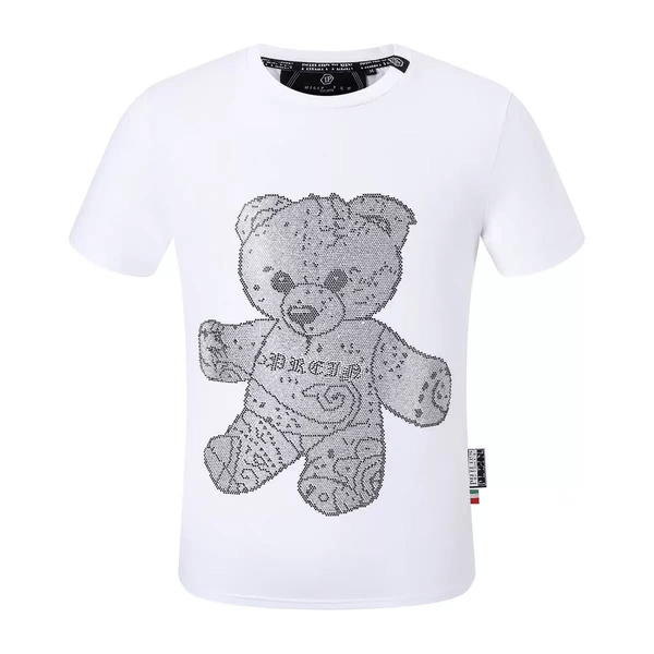 Philipp Plein Pixel Style Teddy Bear T-shirt AO85052020