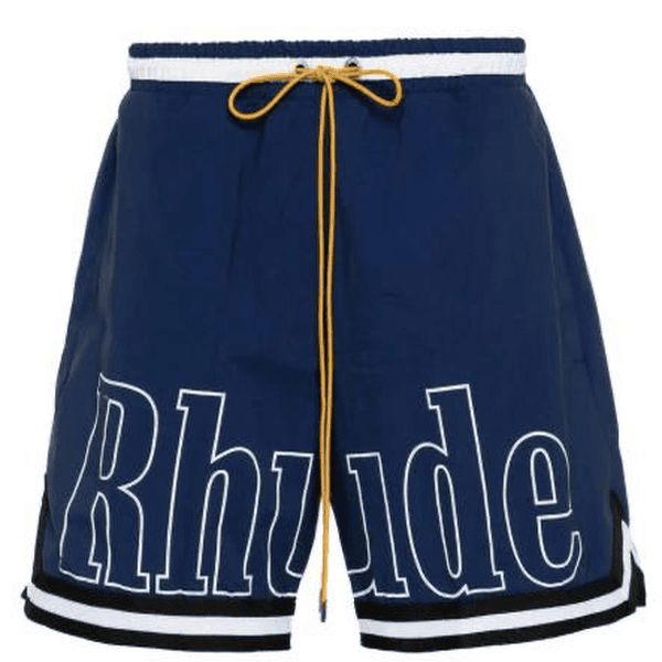 Rhude Drawstring Letter Shorts AO65019006