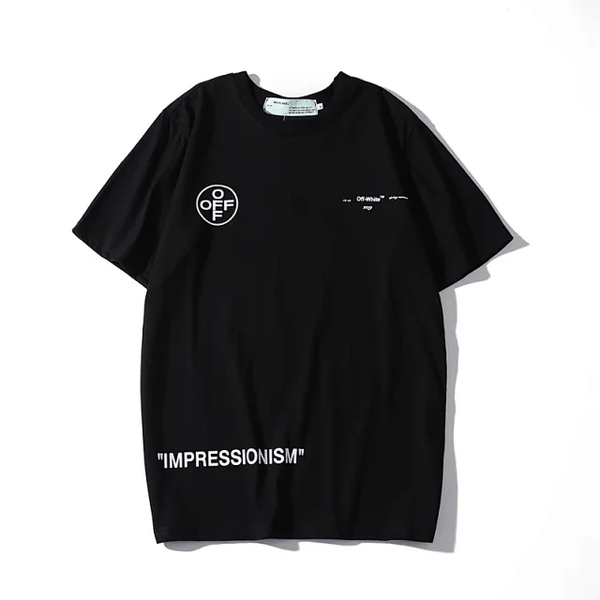 Off White Versatile Printed Short Sleeves AO55021138