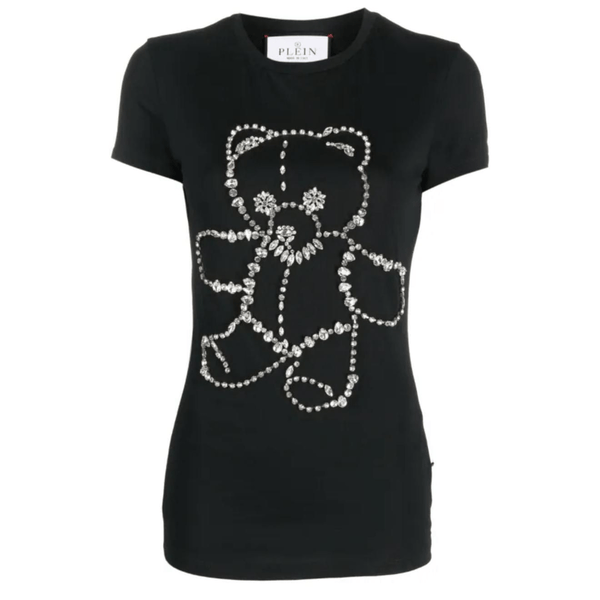 Philipp Plein Women's Teddy Bear Short Sleeved Shirt AO88052017