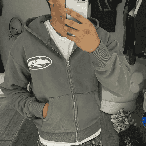 Corteiz Short Logo Hooded Jacket AA38038094
