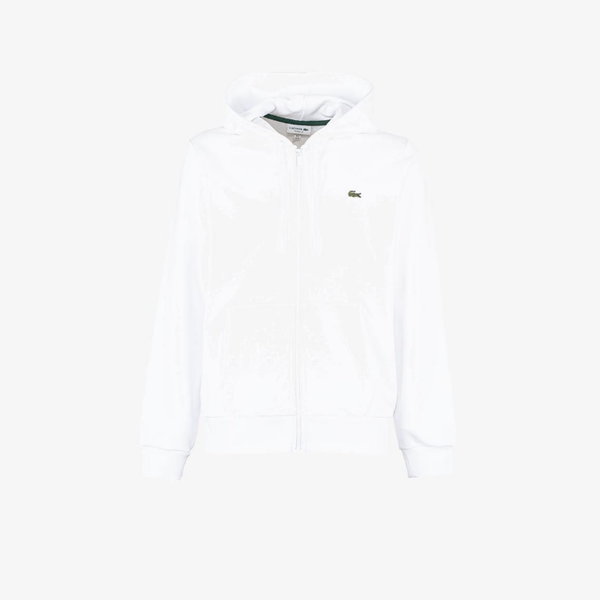Lacoste Casual White Hooded Jacket AA35025033
