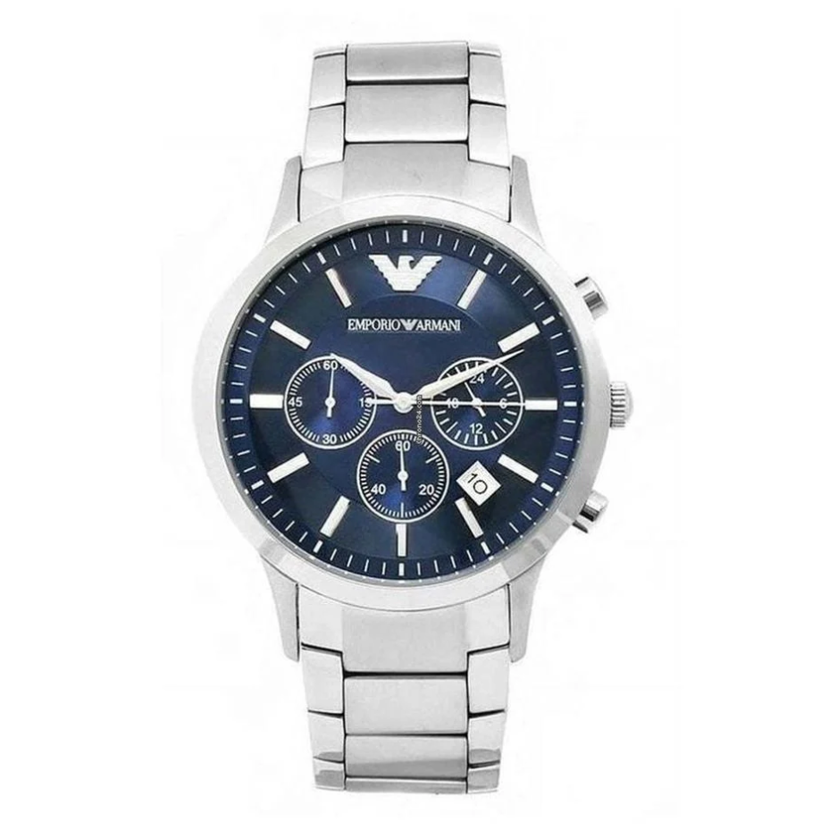 Emporio Armani Renato Series Quartz Watch Blue GB40020001