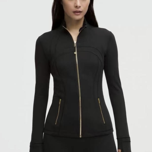 Lululemon Slim Fit Stand Up Collar Sports Jacket AA88100116
