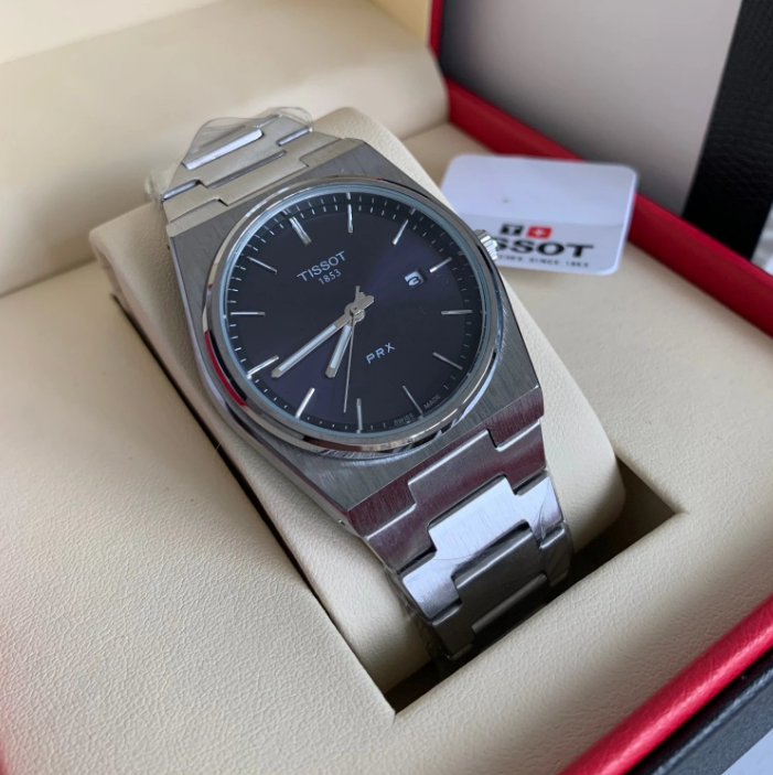 Tissot Black Dial Log Watch GB30007004