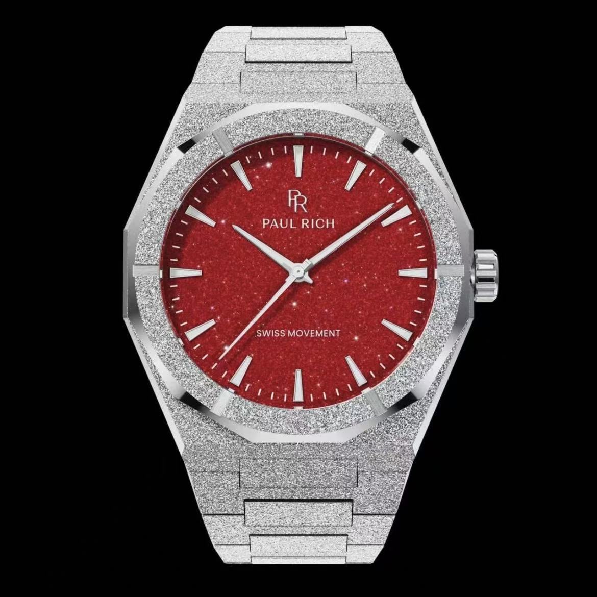 Paul Rich Frosted Star Log Watch GD00014001