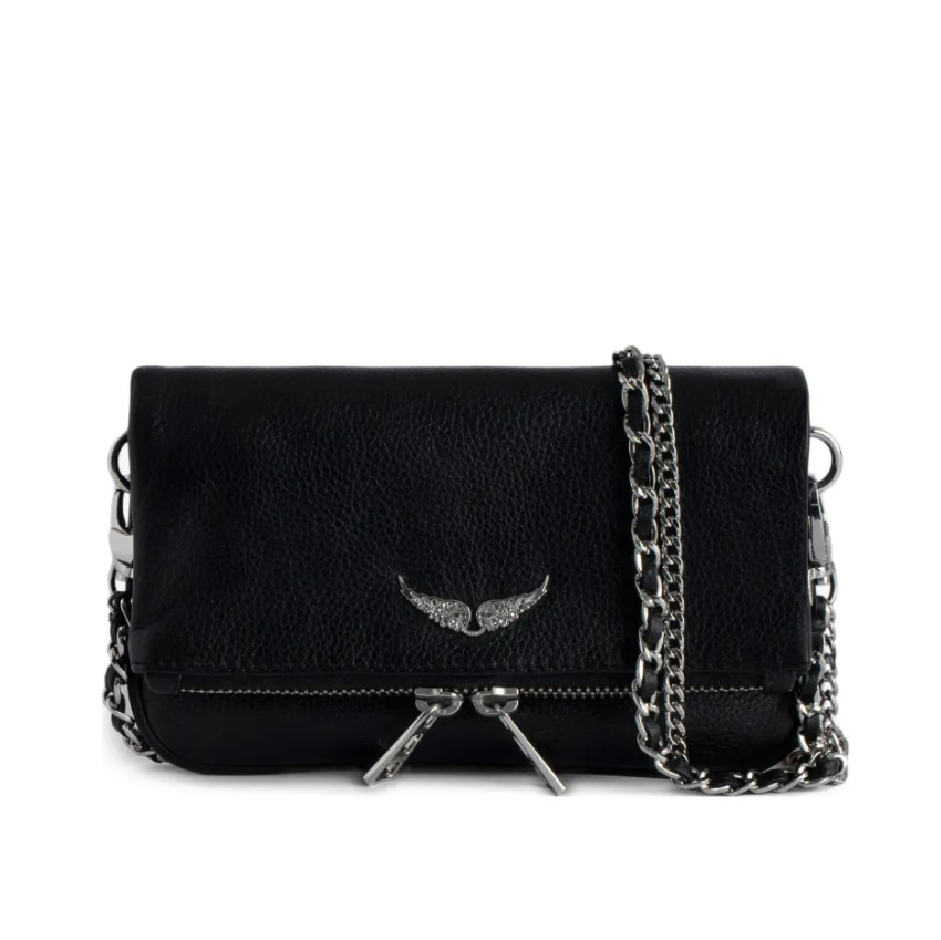 Zadig & Voltaire Metal Chain Shoulder Bag BA08043001
