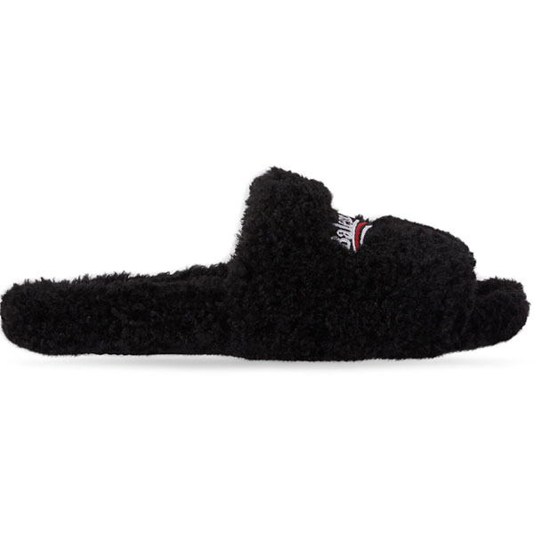 Balenciaga Furry Slide Sandal CA90070141