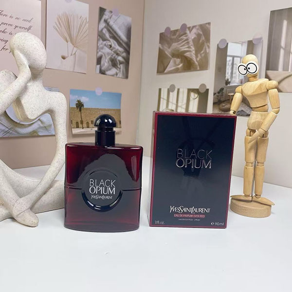 Ysl Black Opium Eau De Parfum Over Red HO48170511
