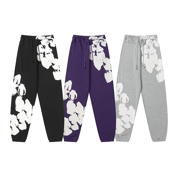 Denim Tears Big Cotton Wreath Sweatpants AO980030021