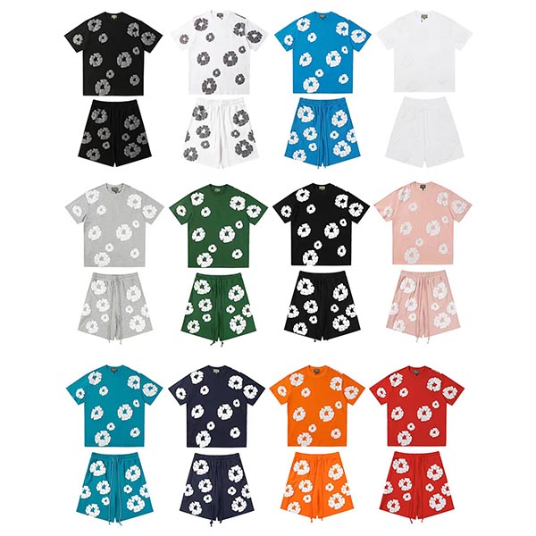 Denim Tears T-shirt And Shorts Set AO500030251 AO680030261