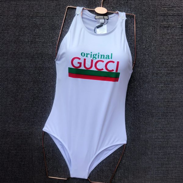Gucci "Original Gucci" Logo Vintage One-Piece Swimsuit AO70056050
