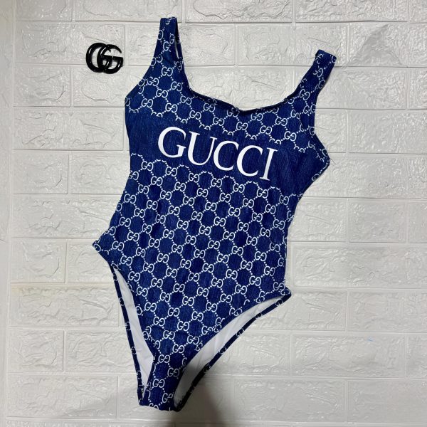 Gucci GG Monogram One-Piece Swimsuit with Logo AO70056044