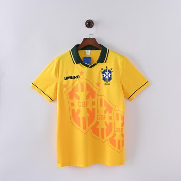 Brazil   94/95 Home Jersey F011070311
