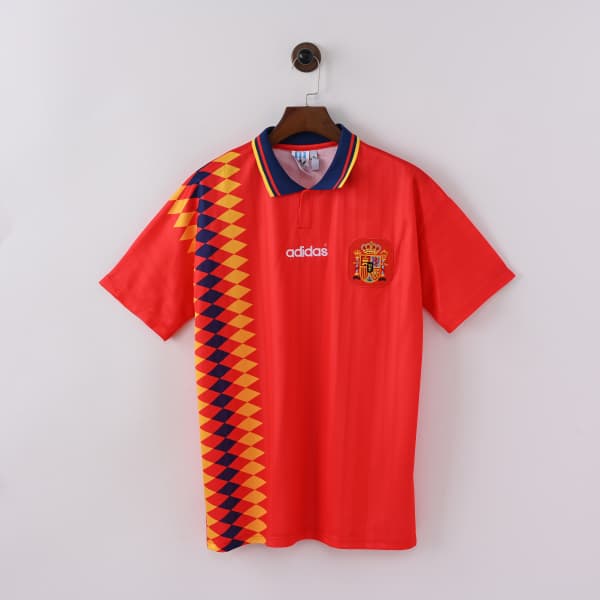 Spain 94/95 Home Jersey F011030307