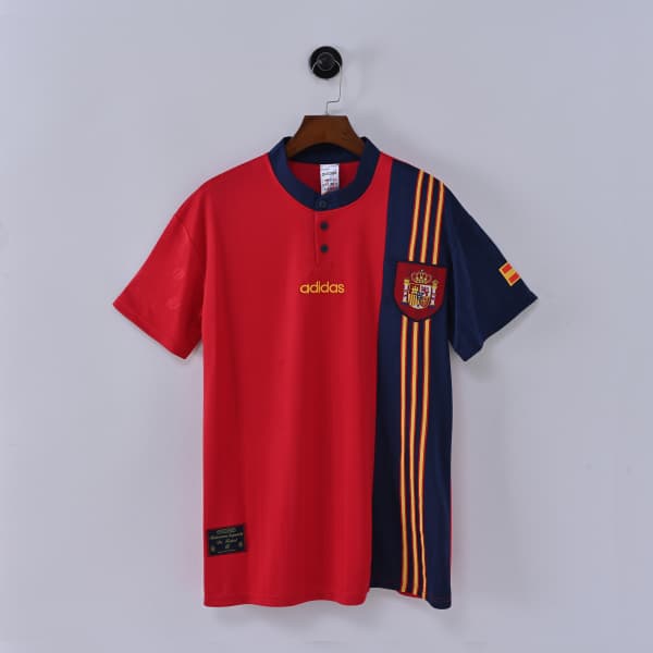 Spain 96/97 Home Jersey F011030304