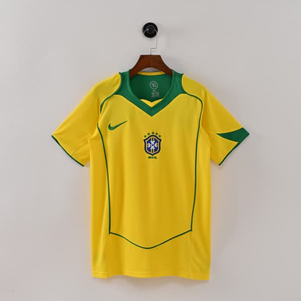 Brazil 04/05 Home Jersey F011070304