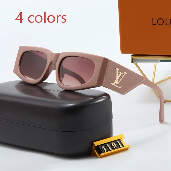 Louis Vuitton 4191 Low-Profile Rectangular Sunglasse DO50107007